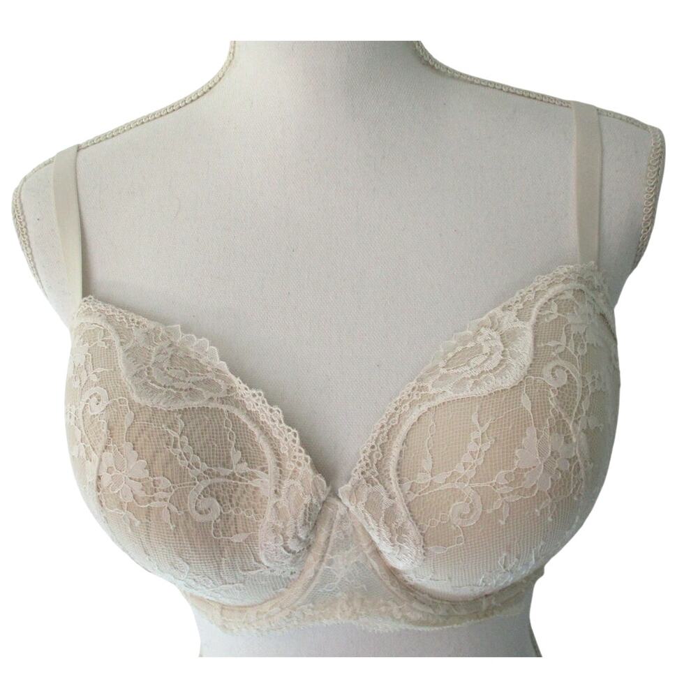 Victoria's Secret Dream Angels Underwire Lined Beige Bra Size 36DD
